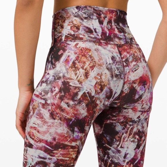 lululemon athletica Pants - Lululemon Wunder Train High-Rise Tight 25" Urbantricity EUC